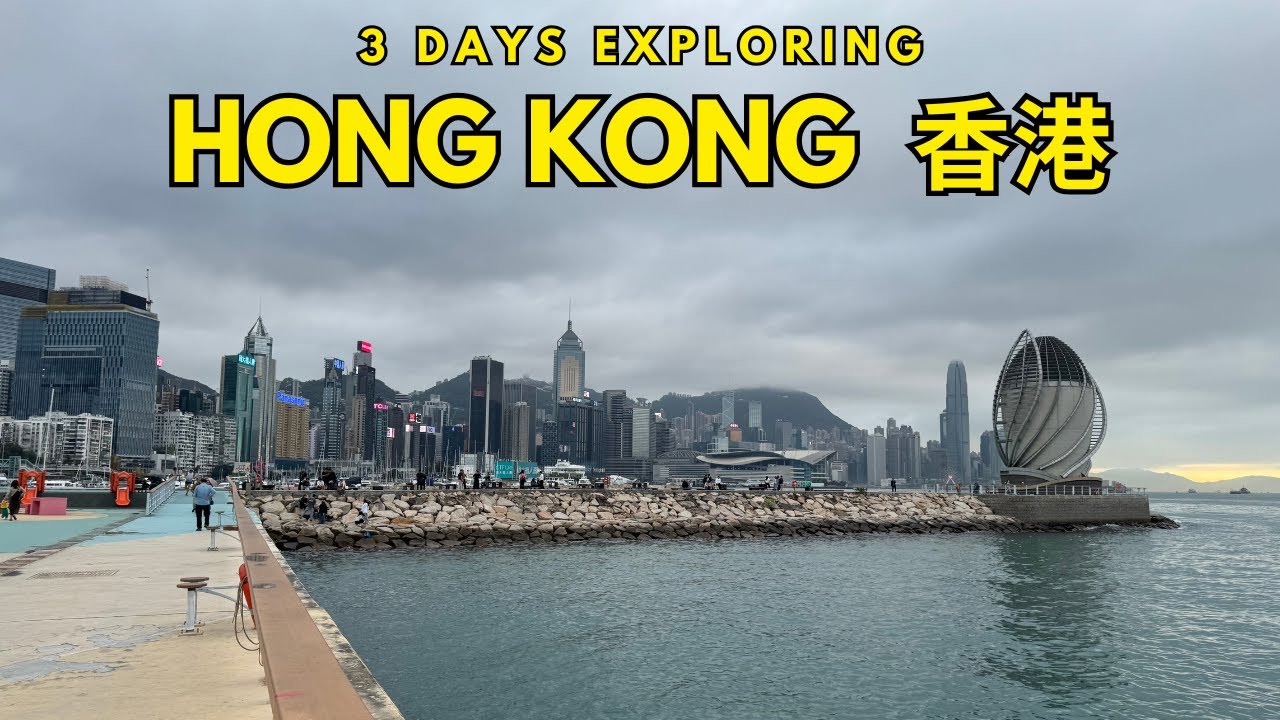 3 Days in Hong Kong | City Exploration: Tram Rides, Victoria Harbour, Central & North Point