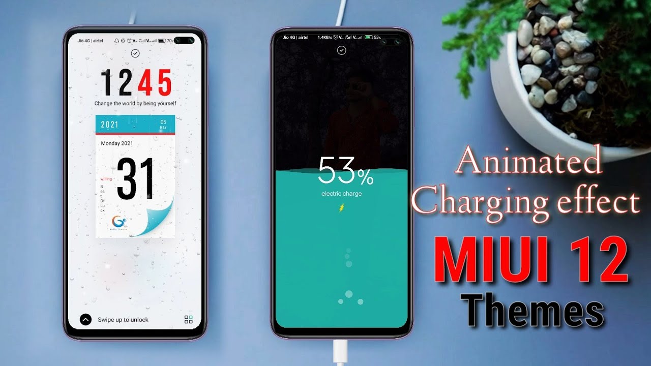 MiUI 12 New Charging Animation Themes 2021