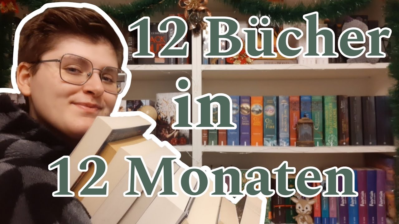 12 Bücher in 12 Monaten | Meine Jahresziele 2025 🎆