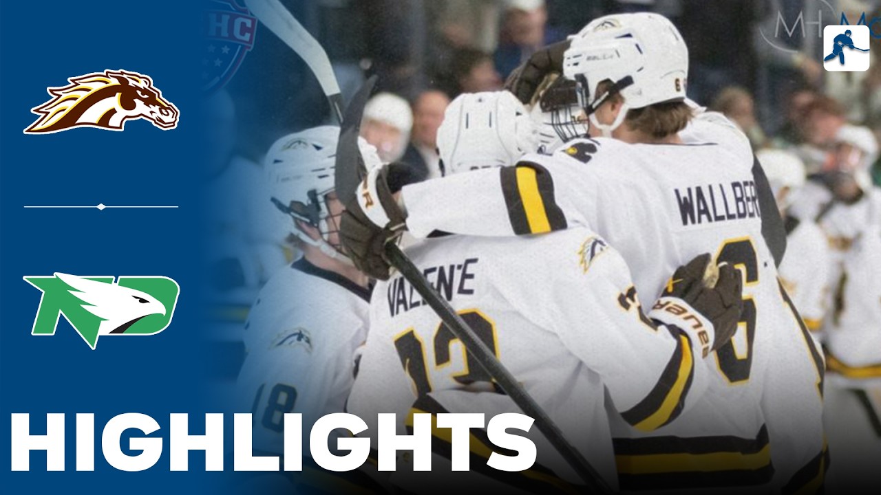 Western Michigan vs North Dakota | NCAA College Hockey | Highlights - February 28, 2026