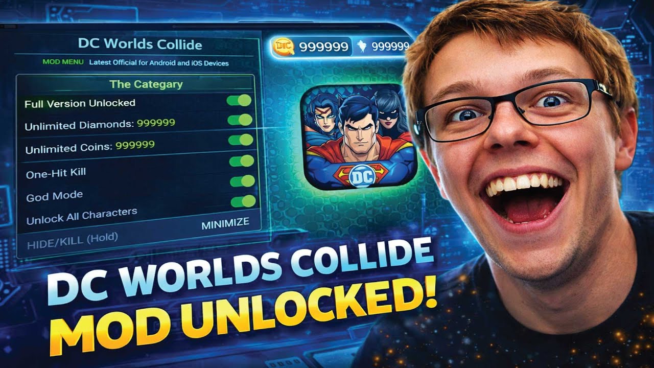 DC Worlds Collide Hack 2026 &ndash; Unlimited Diamonds Guide (UPDATED)
