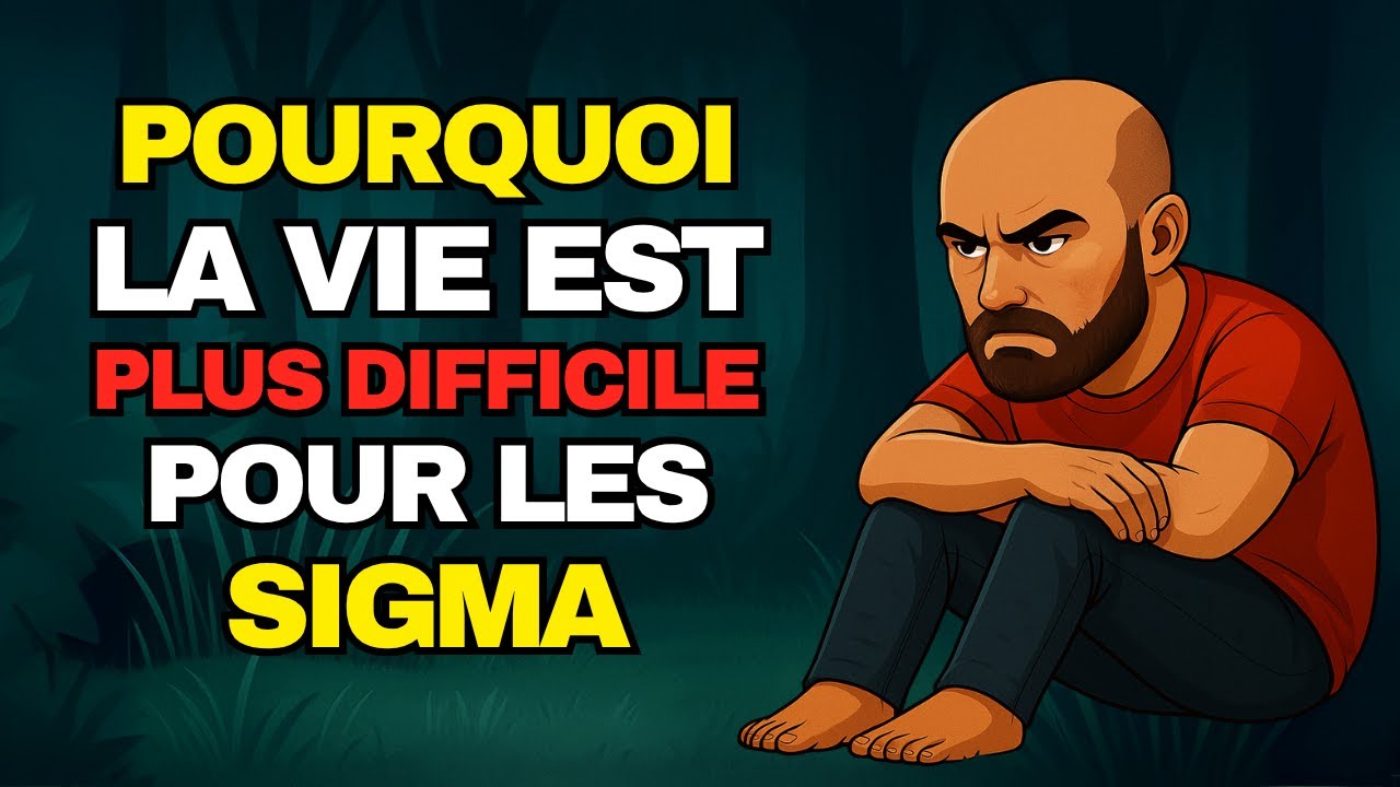 Pourquoi la vie est CRUELLEMENT plus DIFFICILE pour les HOMMES SIGMA