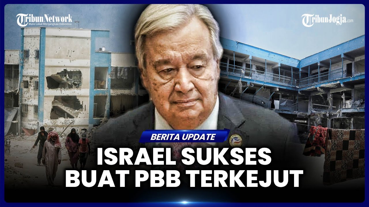 ISRAEL BUAT KEHANCURAN YANG MENGERIKAN, PBB HANYA BISA TERKEJUT