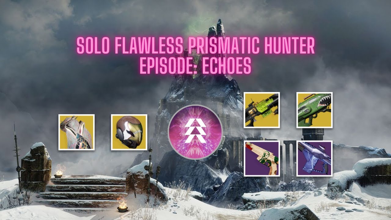 Destiny 2 Solo Flawless Warlord's Ruin Episode: Echoes - Prismatic Hunter