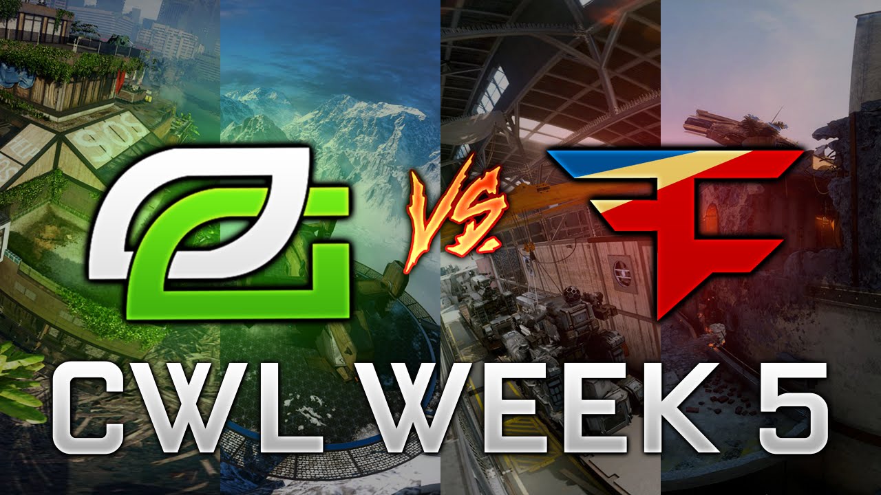 CWL Week 5 - OpTic vs FaZe (Full Series)