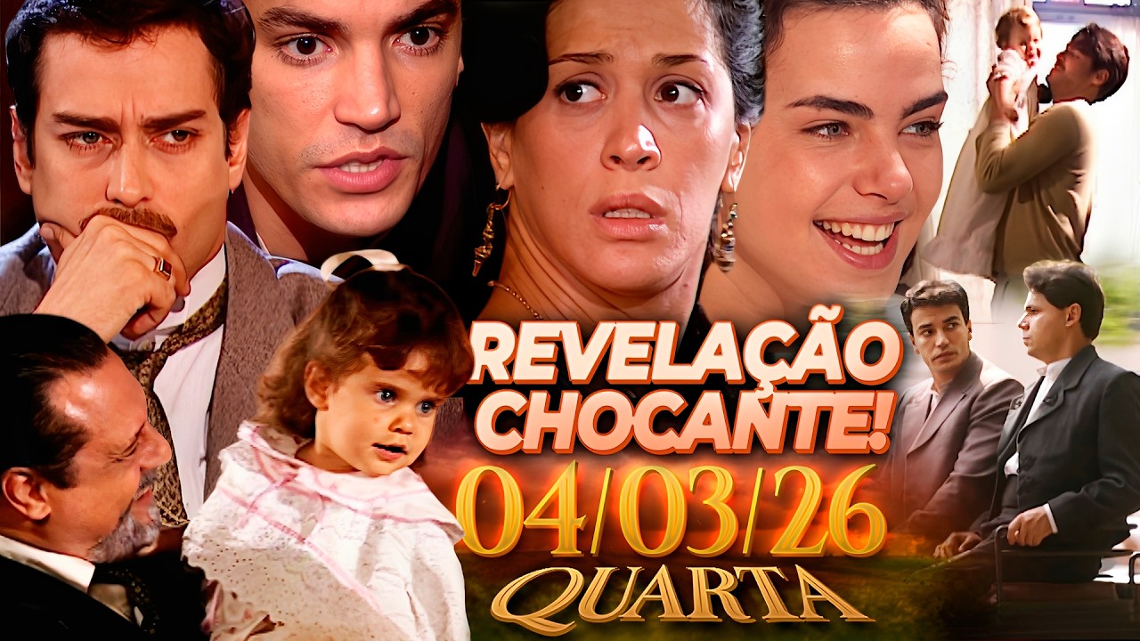 Terra Nostra - (04/03/2026)  Capítulo de hoje, Quarta-Feira l Capítulo 152 (Edição Especial) Resumo