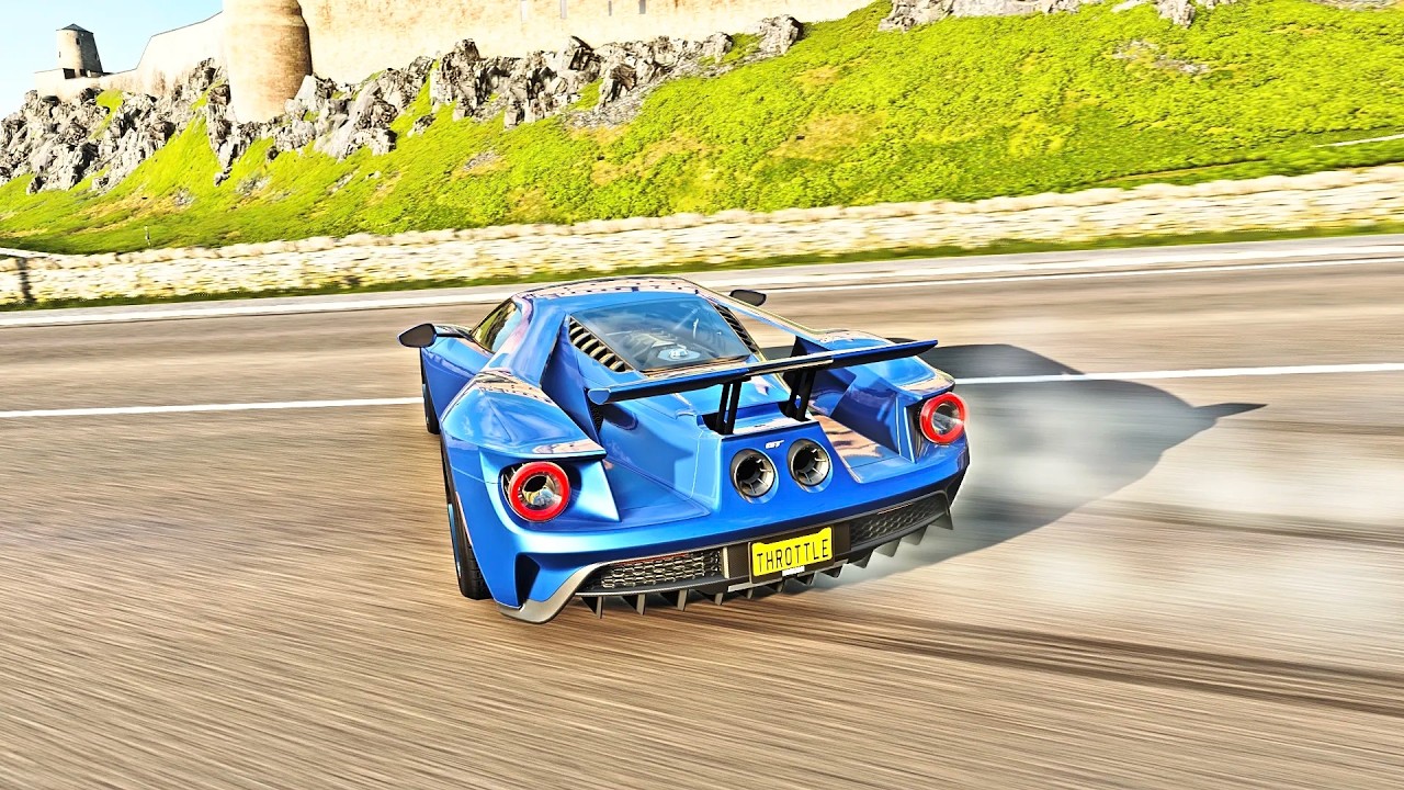 Ford GT 750 Horse Power VS Super Cars in Forza Horizon 4 Racing Gameplay 