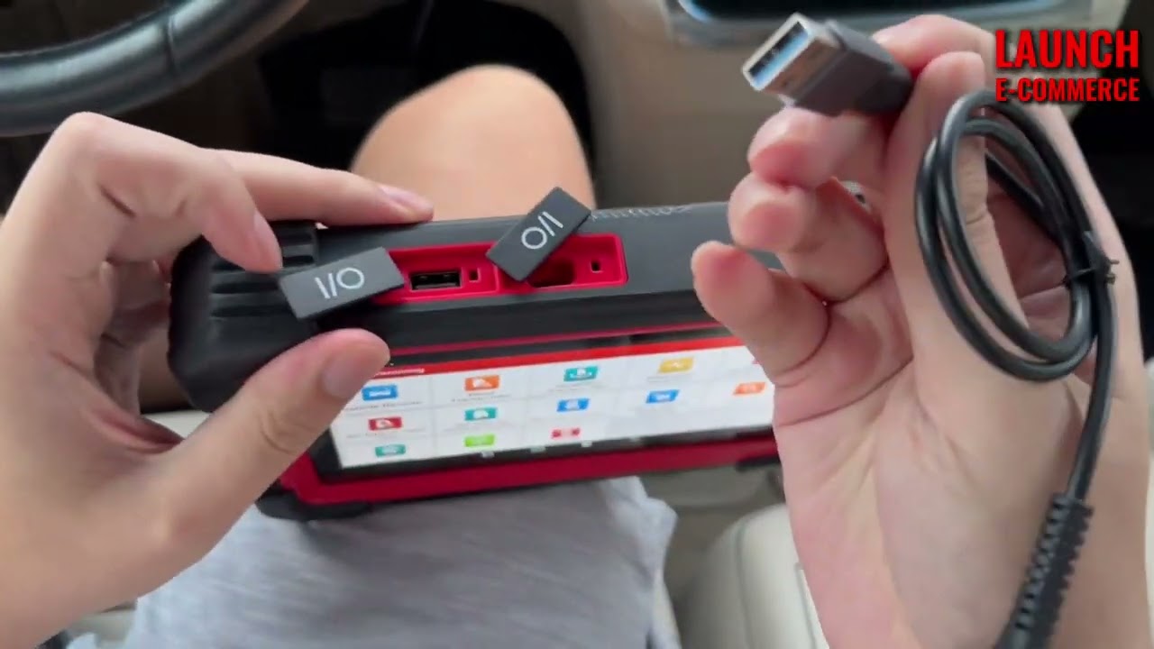 How Launch CRP919 BT Work with X431 Key Programmer?