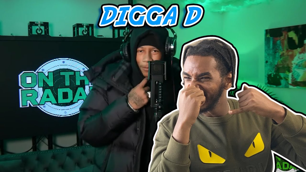 DIGGA CAME SERIOUS!! The Digga D Freestyle - On The Radar (PROD By ITCHY) REACTION!! | TheSecPaq