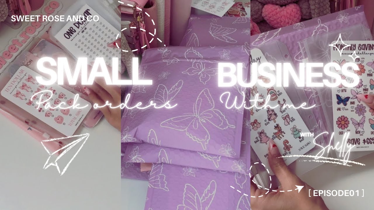 SMALL BUSINESS: Pack orders with me; ASMR