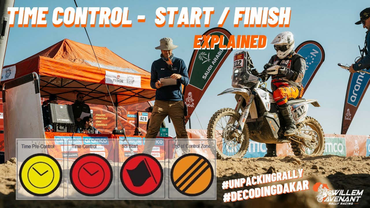 Unpacking Rally - Time Control for Start/Finish explained