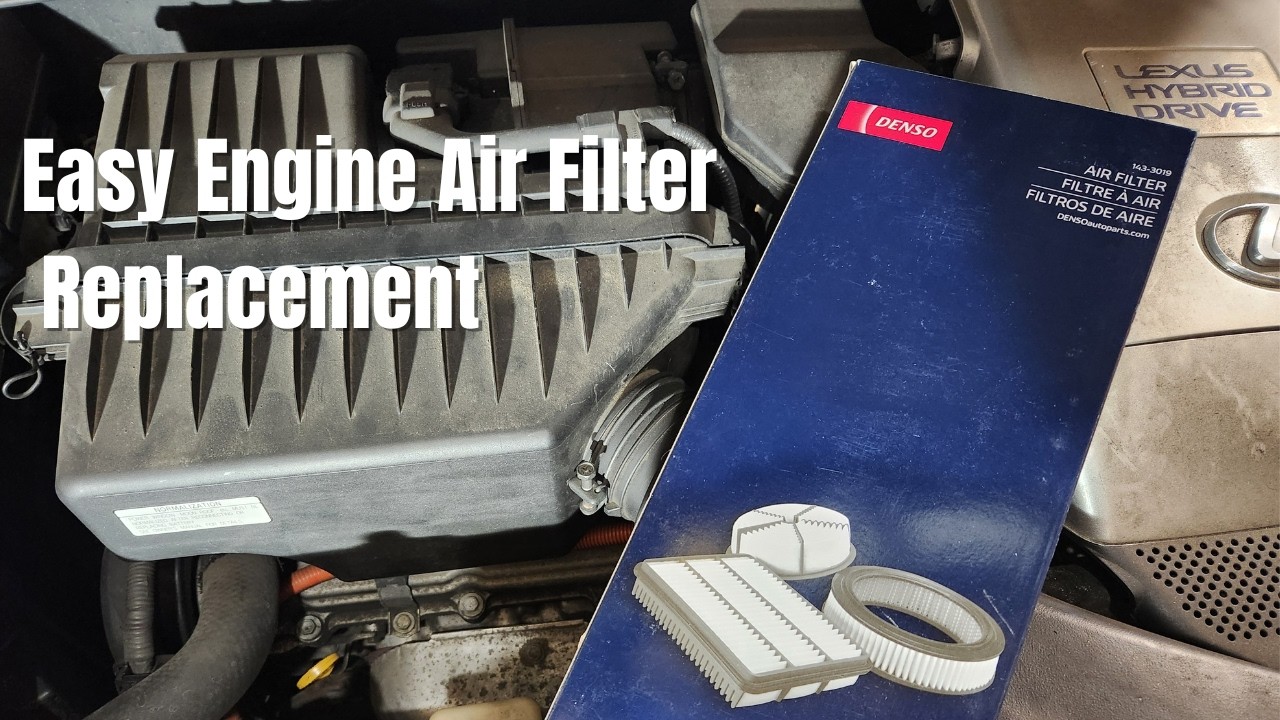 How to: 2006-2008 Lexus RX 400h Engine Air Filter Replacement