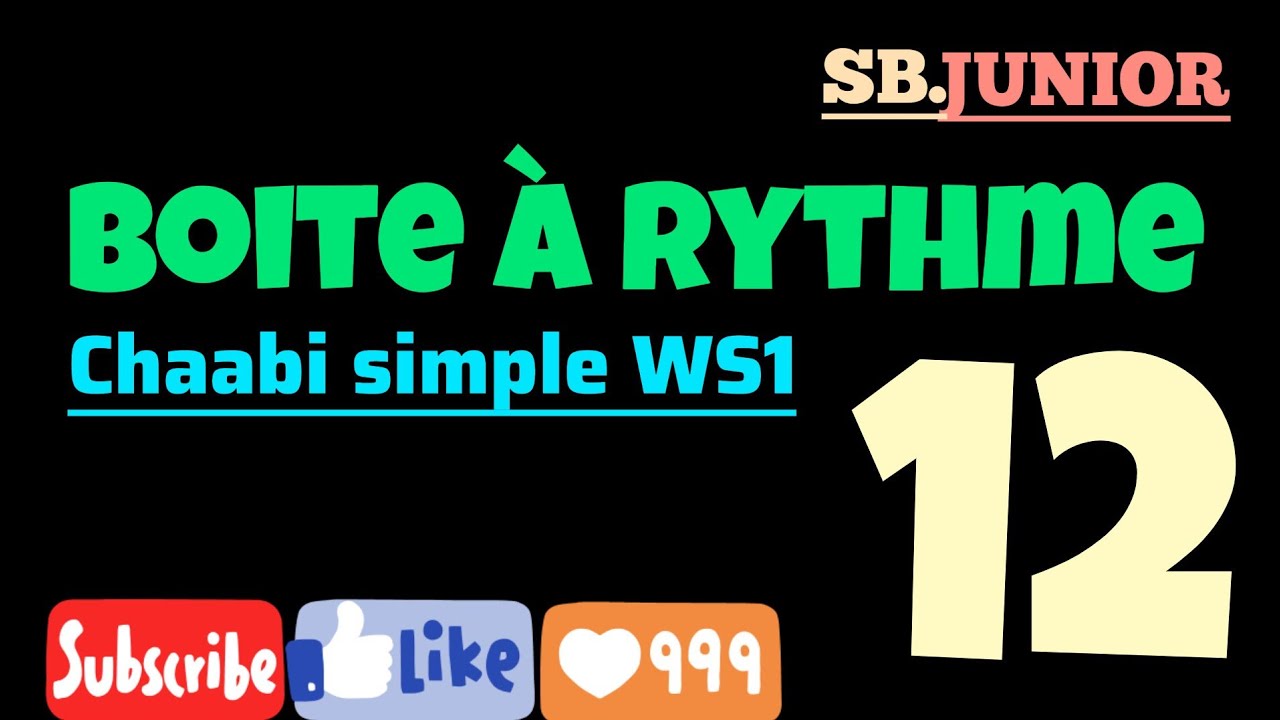 Boite rythme | Chaabi 12 | Simple WS1