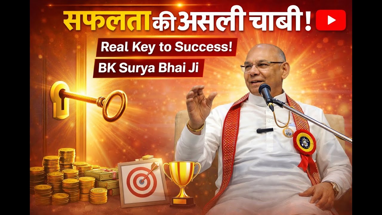 सफलता की असली चाबी ! Real Key to Success ! BK Surya Bhai Ji | Godly Students |