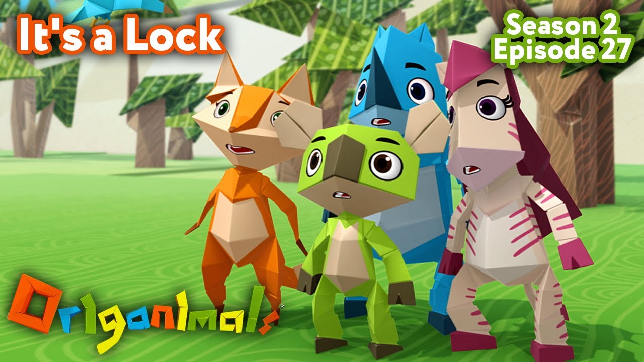 It's a Lock | ORIGANIMALS (11-Minute Cartoons for Kids!)