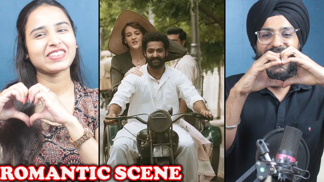RRR JR NTR and Jenny Romantic Scene Reaction | Parbrahm Singh