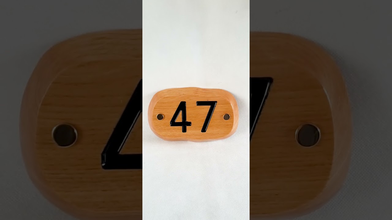 Upgrade Your Home's Look with a Custom House Number Plate - Shop Now! 