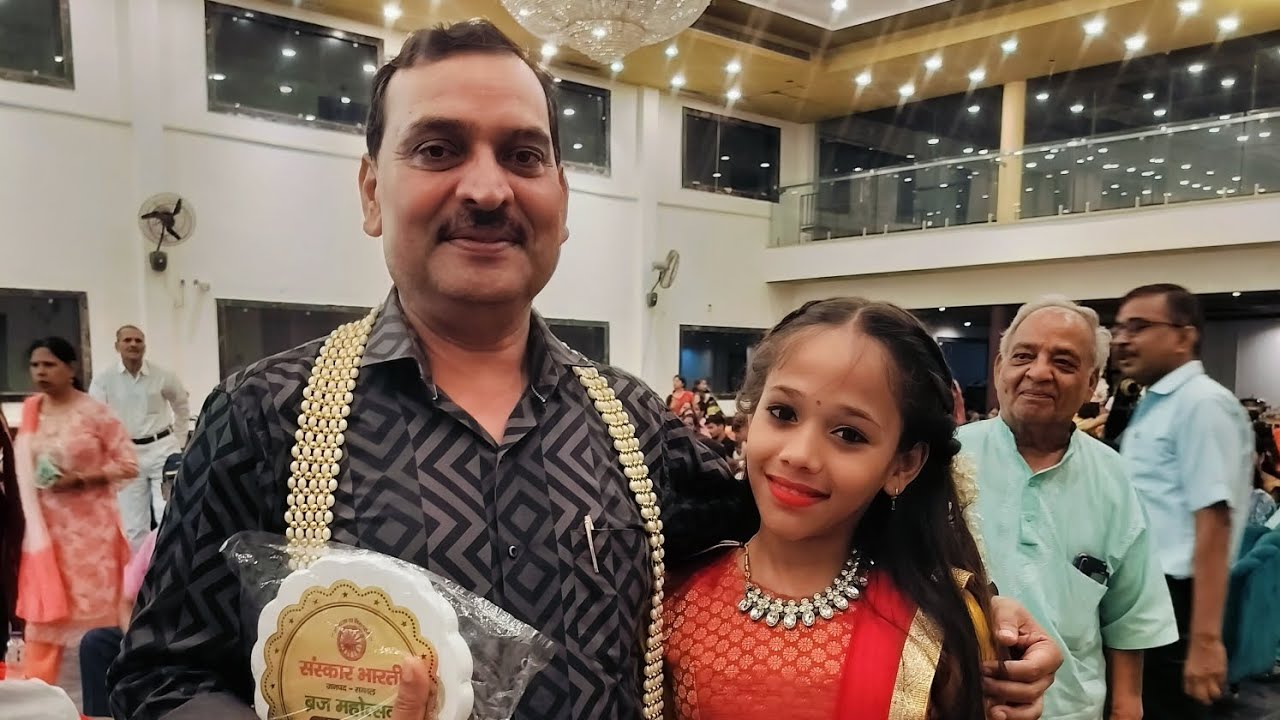 Dropadi chir haran Kathak dance by pakhee ine Sanskar Bharati Braj mahotsav Chandausi