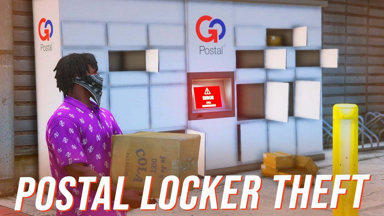 Post Locker Theft (Multiplayer) | FiveM Script | ESX+QBCore+Standalone