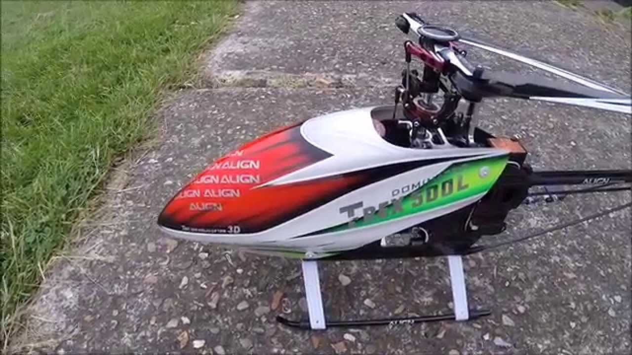 Trex 500L Dominator Maiden
