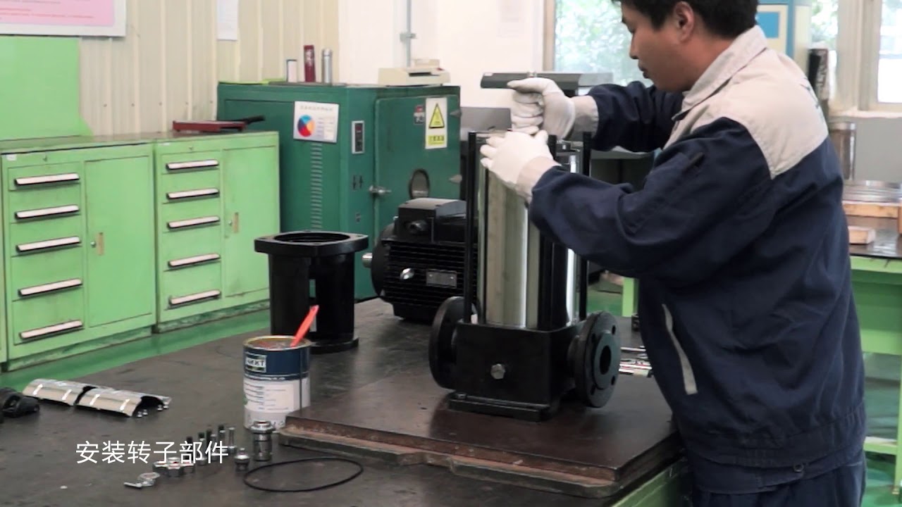 KQDP/KQDQ Multistage Centrifugal Pump Booster Pump Removal and Installation