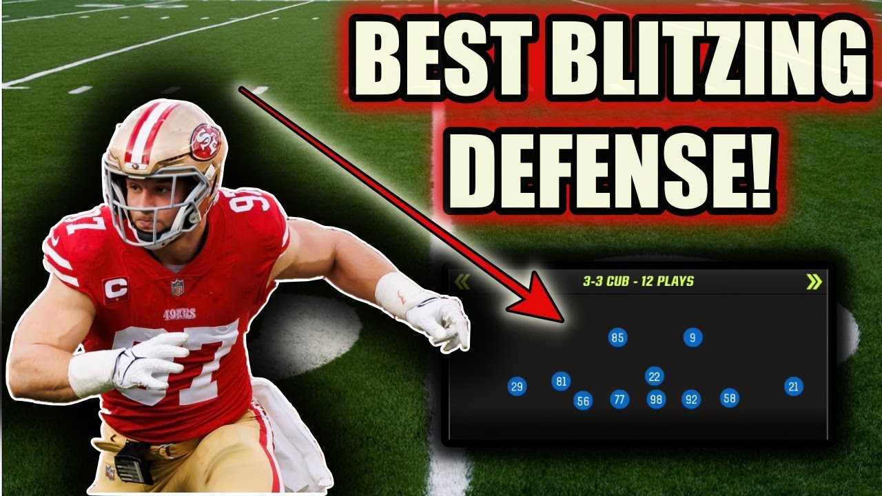 GET INSTANT SACKS AND INTERCEPTIONS WITH THE BEST BLITZING DEFENSE IN MADDEN 23!