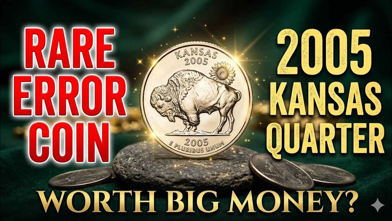 2005 Kansas State Quarter Value Revealed 🔥 Rare Error Coin Worth Big Money?