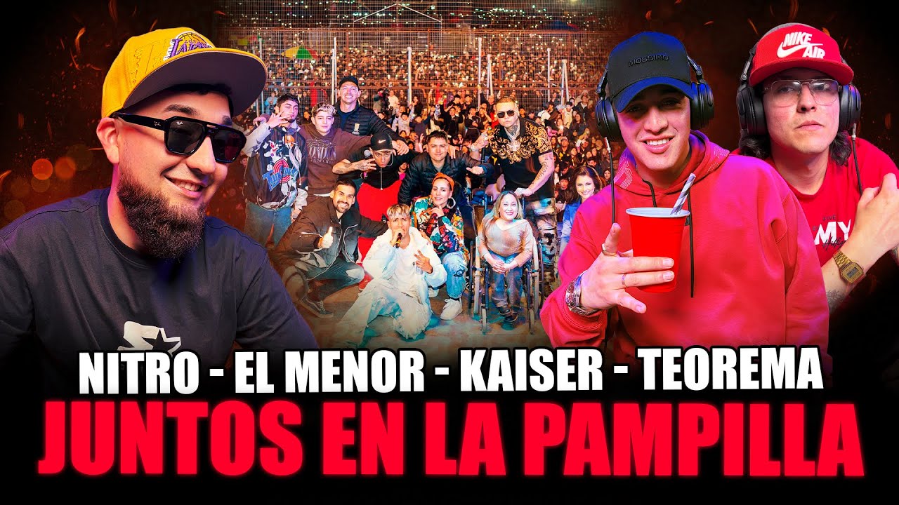 EL MENOR NITRO KAISER Y TEOREMA ROMPEN EN EL FESTIVAL DE LA PAMPILLA 🔥🇨🇱