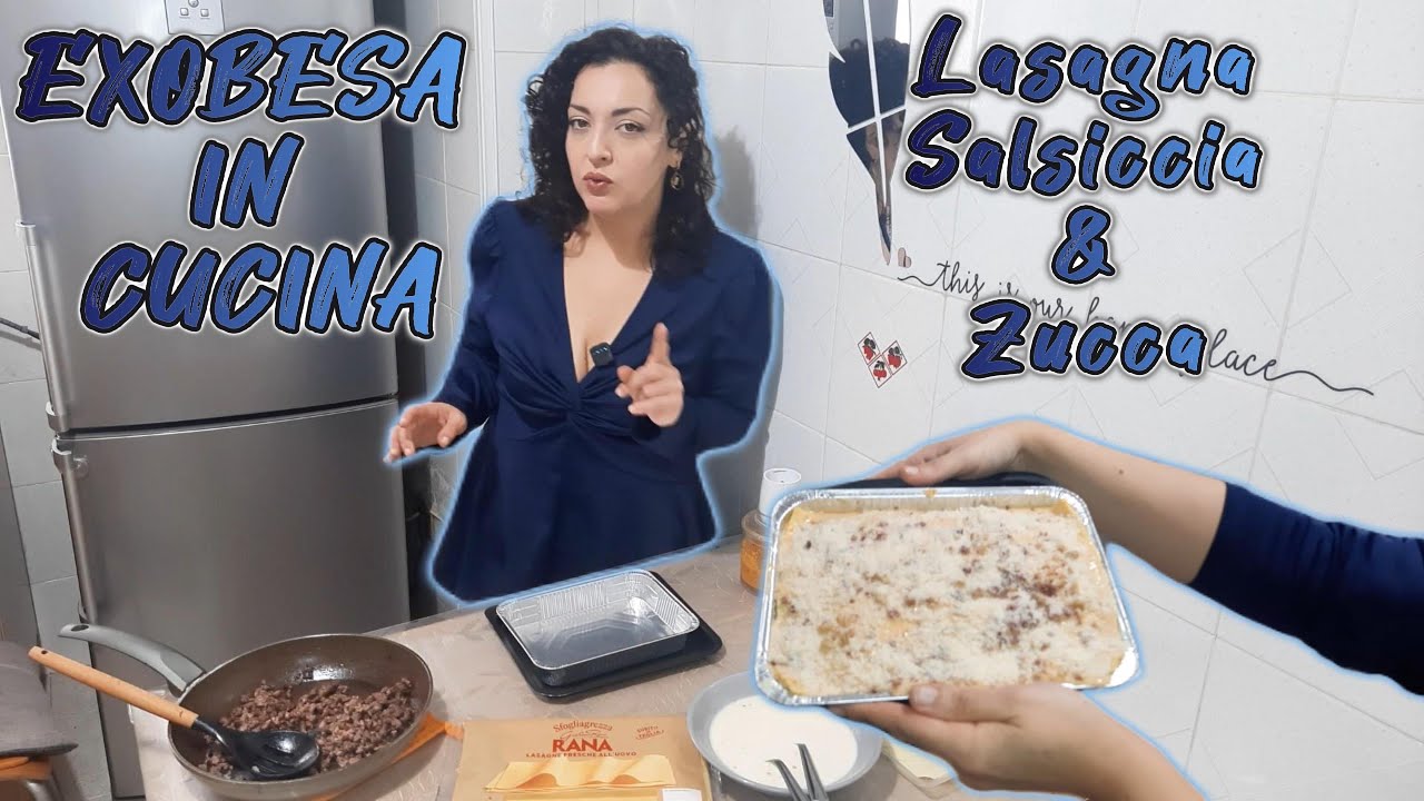 EX OBESA IN CUCINA | Lasagna Salsiccia&Zucca, uso solo 1 padella!