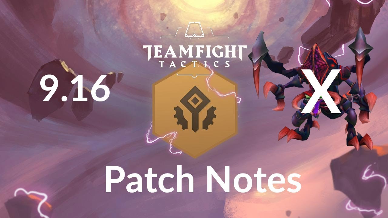 NEW CHAMPIONS! TFT PATCH 9.16 RUNDOWN | Teamfight Tactics