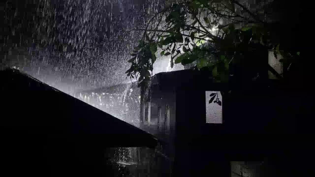 Rain on Roof Sounds for Sleeping – Heavy Rain on Roof for Deep Sleep