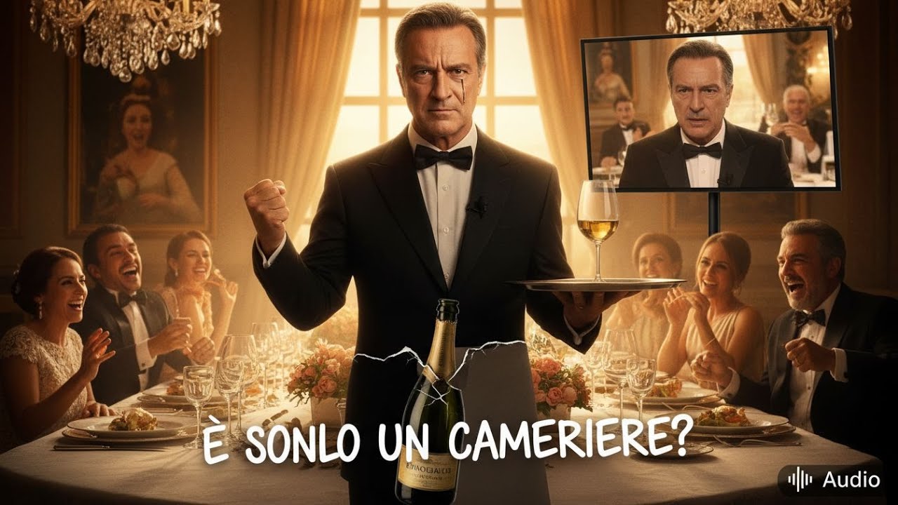 IL MIO GENERO HA DETTO AGLI OSPITI 'È SOLO UN CAMERIERE' - DIECI MINUTI DOPO ERO IN TV NAZIONALE
