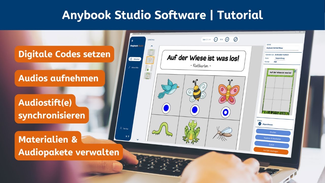 Anybook Studio Software | Tutorial