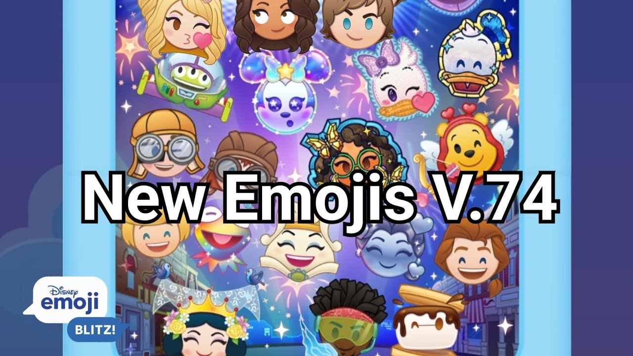 Disney Emoji Blitz New Emojis Ver. 74 Beta