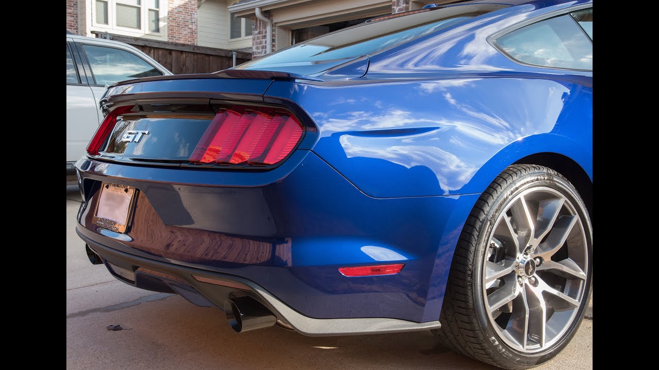 2015 Mustang GT - Ford Racing Borla Sport cat back exhaust