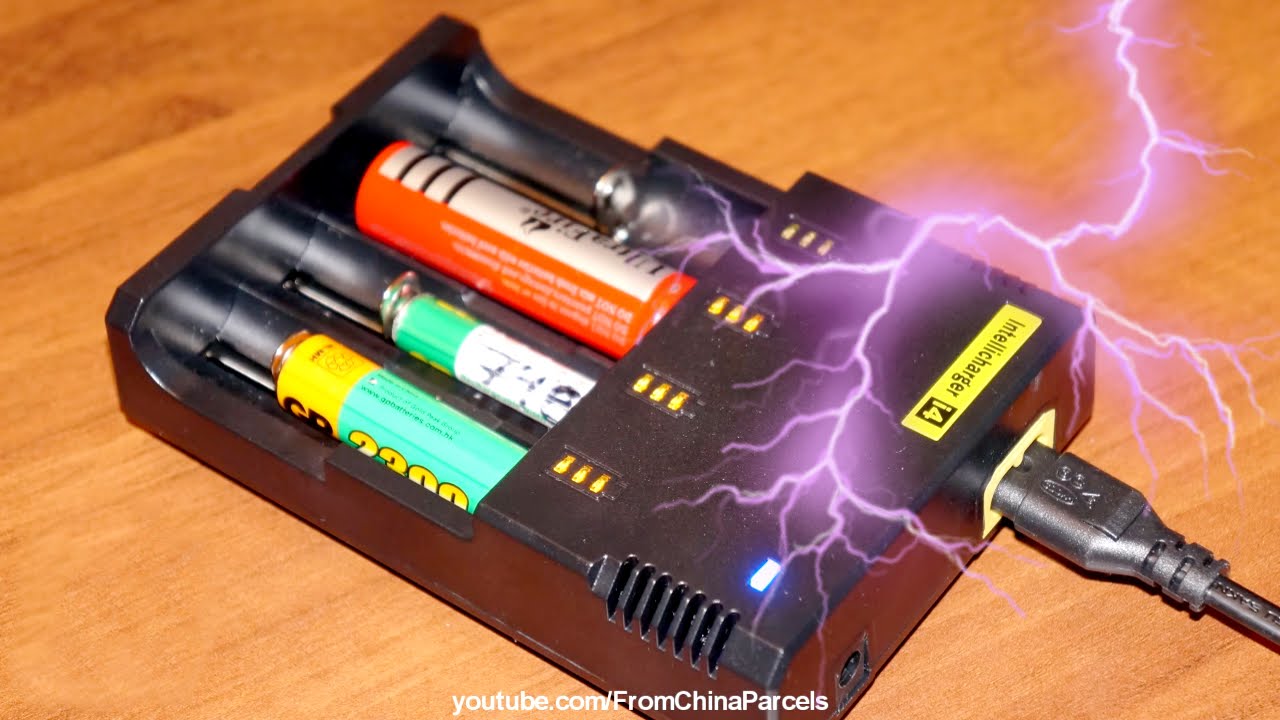 👍 ТО, ЧТО НАДО! ⚡ УНИВЕРСАЛЬНОЕ ЗАРЯДНОЕ УСТРОЙСТВО NITECORE i4. LI-ION, NI-MH и Ni-Cd. АЛИЭКСПРЕСС
