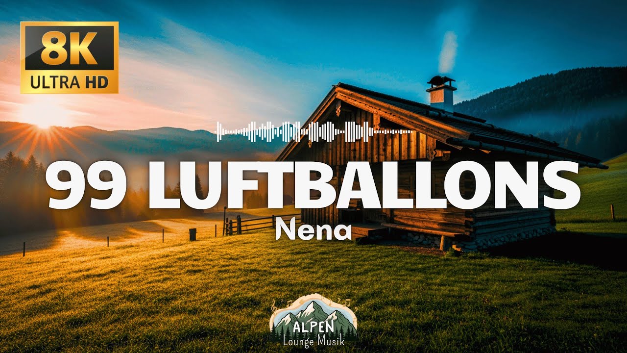 99 Luftballons (Nena) - Sanfte Instrumental Musik | Alpen Ruhe (Flöte & Gitarre)