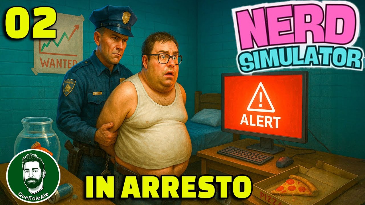 Nerd  Simulator - HANNO ARRESTATO MERVIN - Gameplay ITA - 02