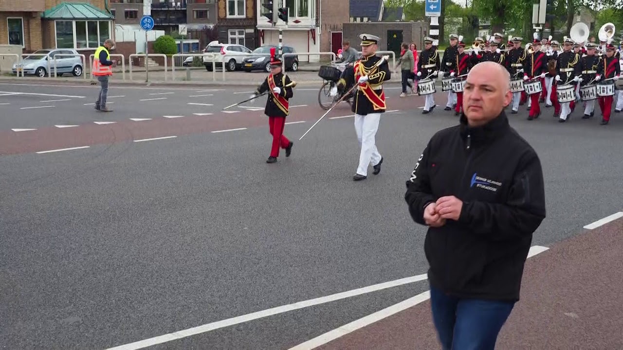 jong oranje op brug koningsdag 2018