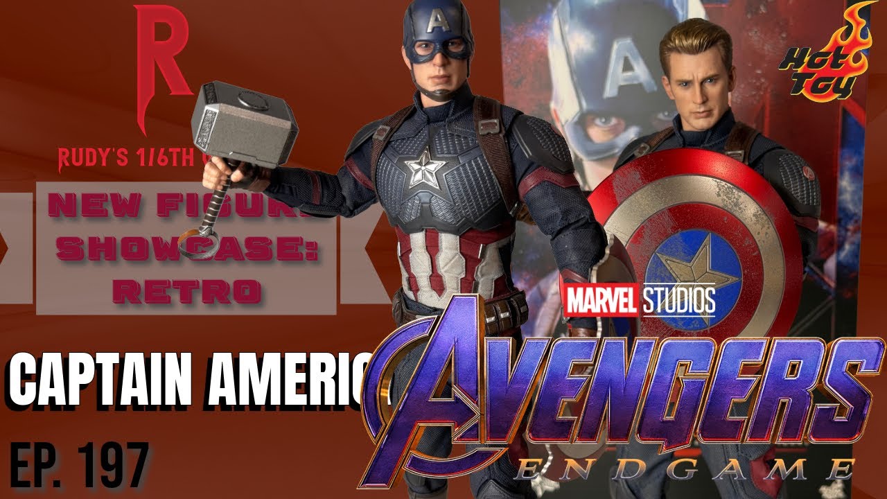 HOT TOYS: КАПИТАН АМЕРИКА (МСТИТЕЛИ: ФИНАЛ): НОВАЯ ФИГУРКА. ВЫПУСК 'РЕТРО', ЭПИЗОД 197 #hottoys #...