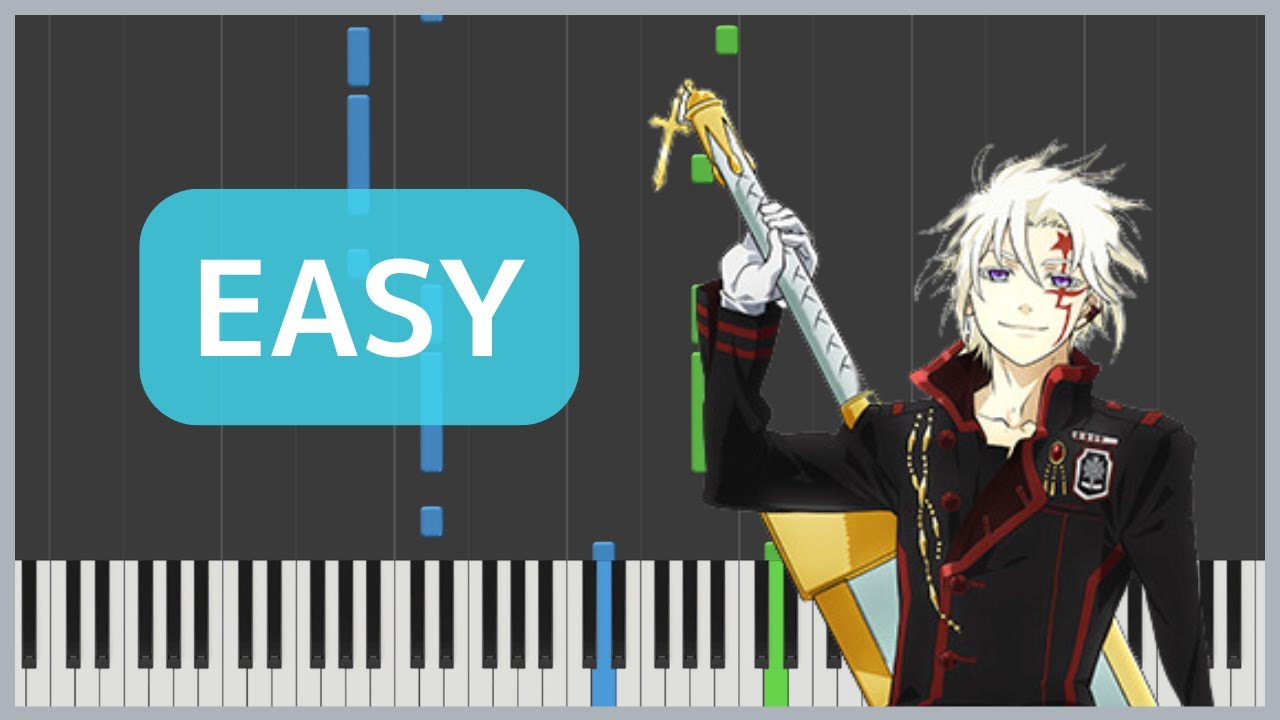 Tsunaida te ni kiss wo - D.Gray-man / Sana Kobayashi[Piano Sheet Music / Easy]