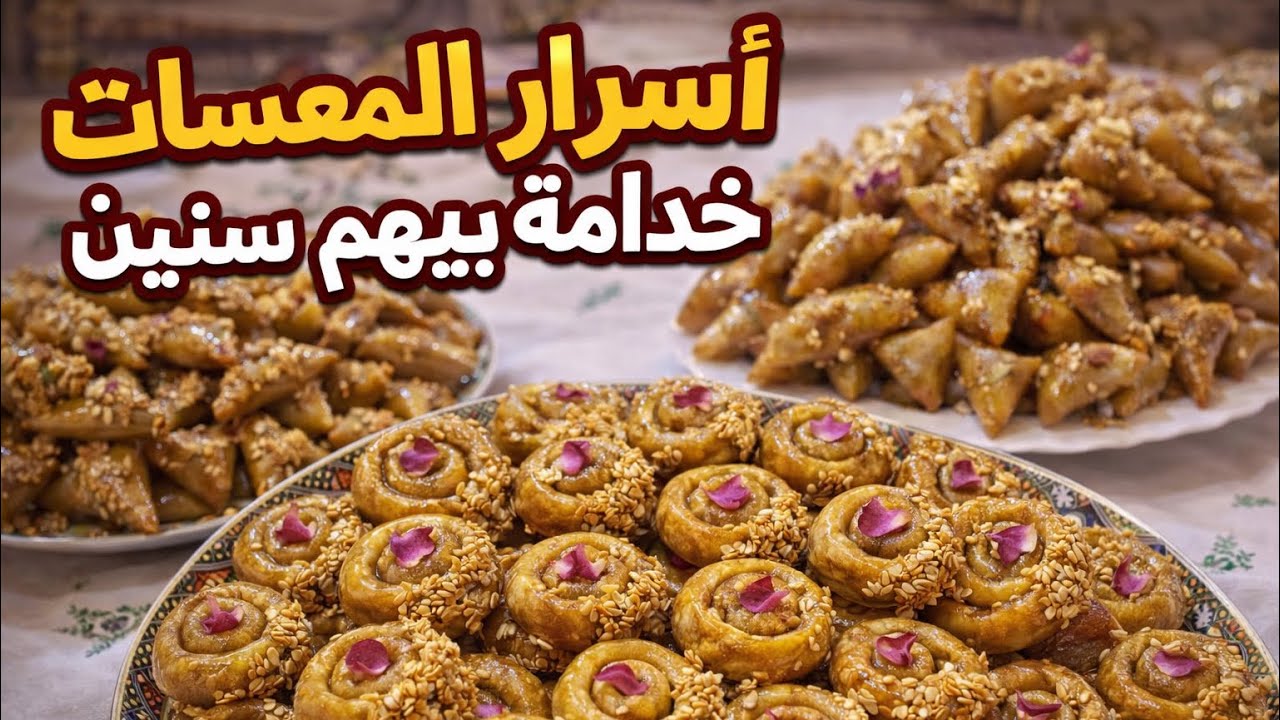 أسرار المعسلات لي خدامة بيهم سنين 😍 بريوات و ميني محنشة باللوز | الكمية + ثمن البيع💰