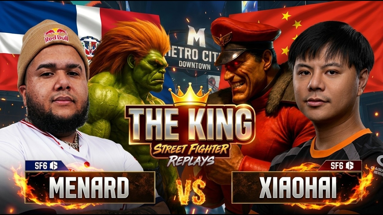 🔥 SF6 ▰ MENARD (Blanka) vs XIAOHAI (M.bison) ▰ Street Fighter 6 | High-Level Set 🔥