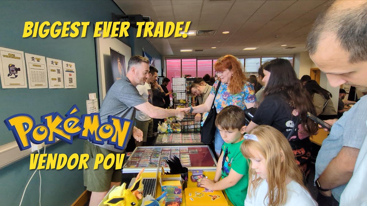 My best show yet! Pokemon club - Vendor POV UK/Ireland