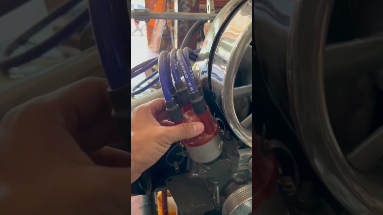 Les muestro un motor de vocho con piezas de Porsche😨 #motor #vochos #porsche #turbo #supercharged