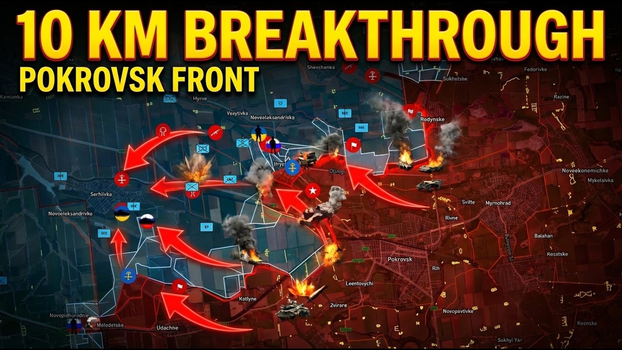 IT'S OVER! 10 KM COLLAPSE in 1 Day! Russians Breakthrough to Serhiivka!