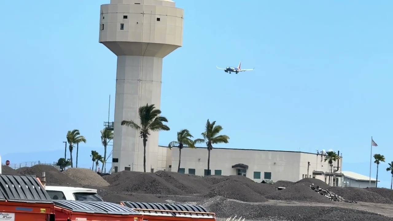 Plane spotting compilation | Kailua-Kona takeoffs and landings