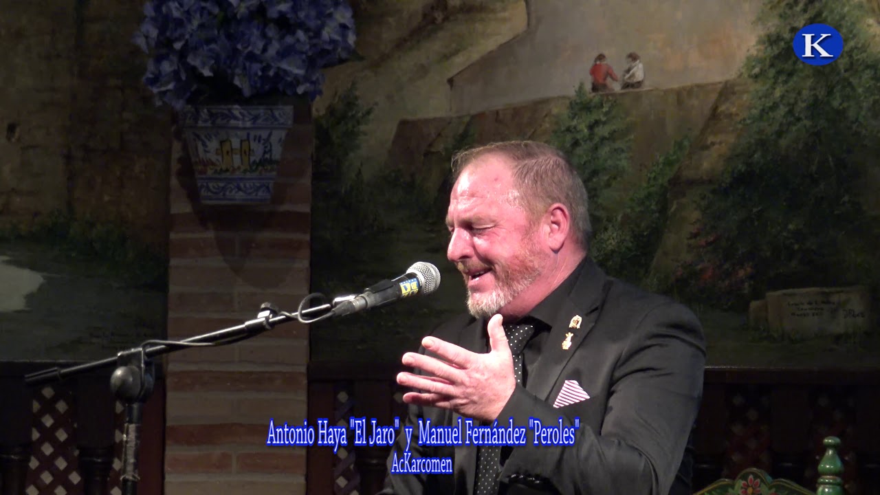Antonio Haya “El Jaro” por  VIDALITA 2º premio Final XXXV Concurso N Cante Flamenco Carmona