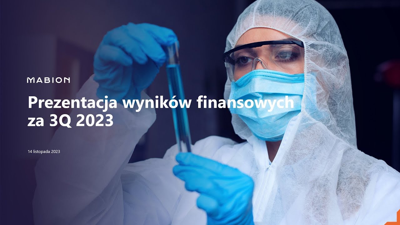 Konferencja wynikowa Mabion S.A. | 3Q 2023