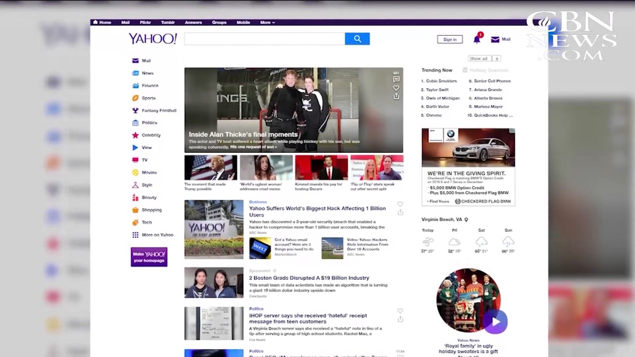 Yahoo's Biggest Hack Yet